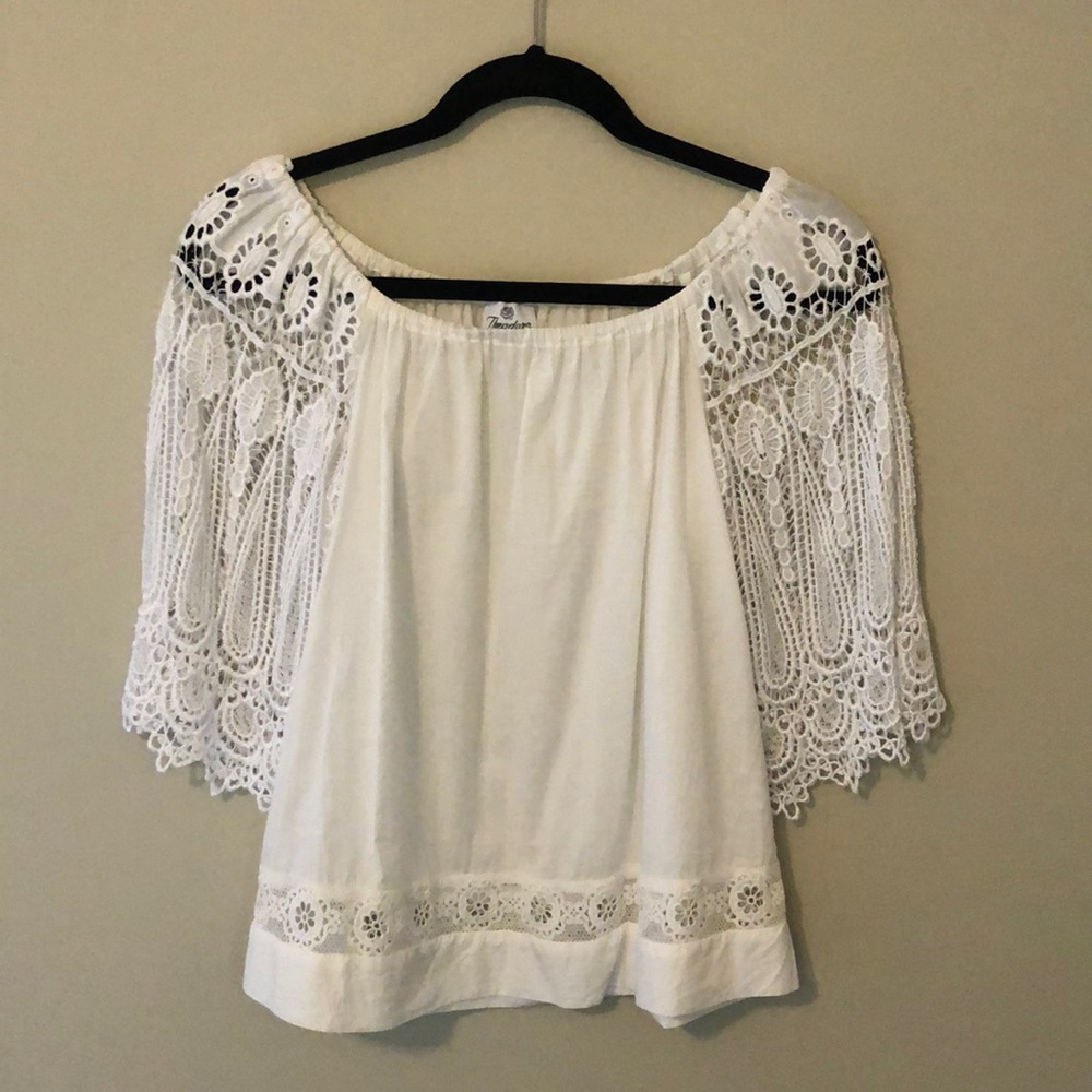 Theodora White Linen Shirt